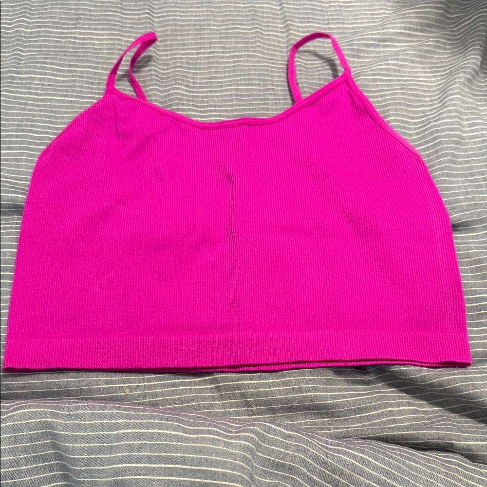 Wild Fable Magenta Crop Top